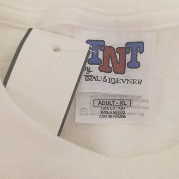 🆕 NWT All American Dad white tee Sz Xl - Picture 5 of 9